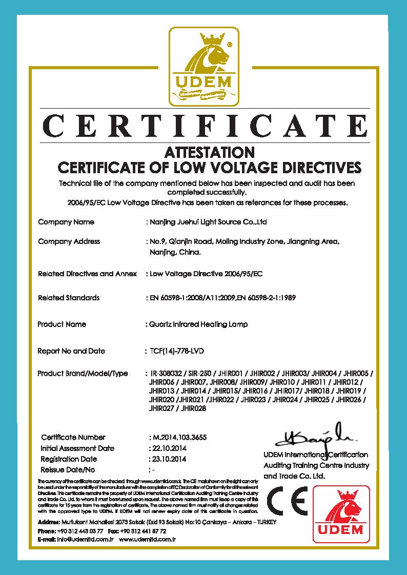CE Certificate